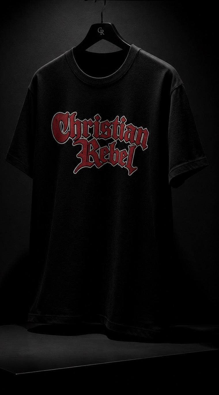 Christian Rebel™ – Rebel Excellence Rhinestone Tee